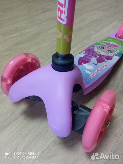 Самокат трехколесный детский