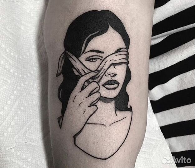 Модель на тату