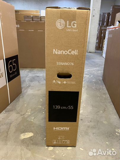 Новый телевизор LG 55nano766QA 4K NanoCell