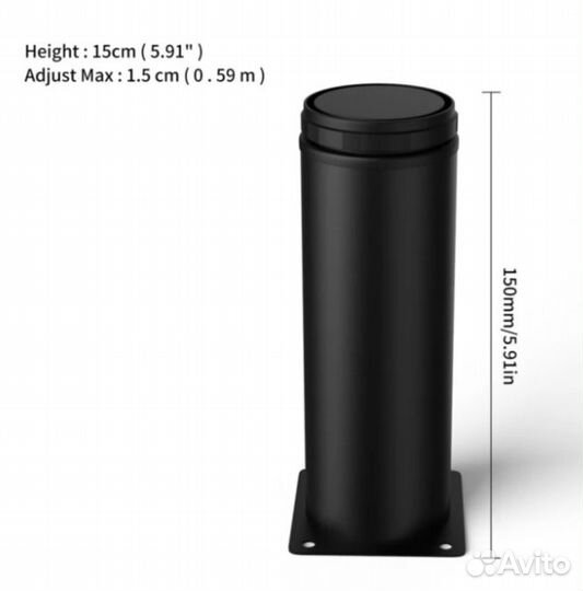 Ножки для мебели, набор 4 шт