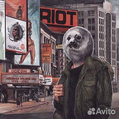 Riot - Archives 4 LP + 2 DVD Vol.1 & Vol.2