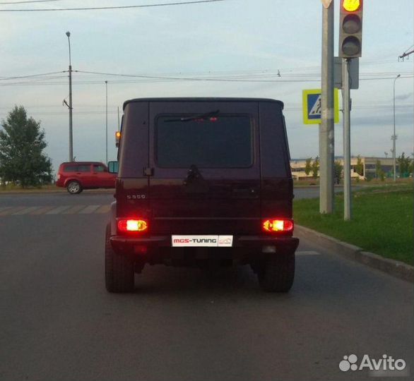 Фонари рестайлинг на Mercedes G-class