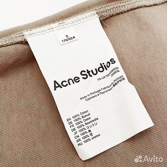 Футболка Acne Studios - оригинал