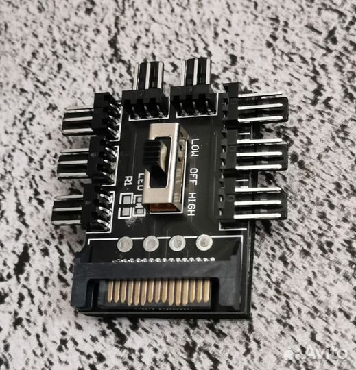 Разветвители и хабы для вентиляторов и подсветки