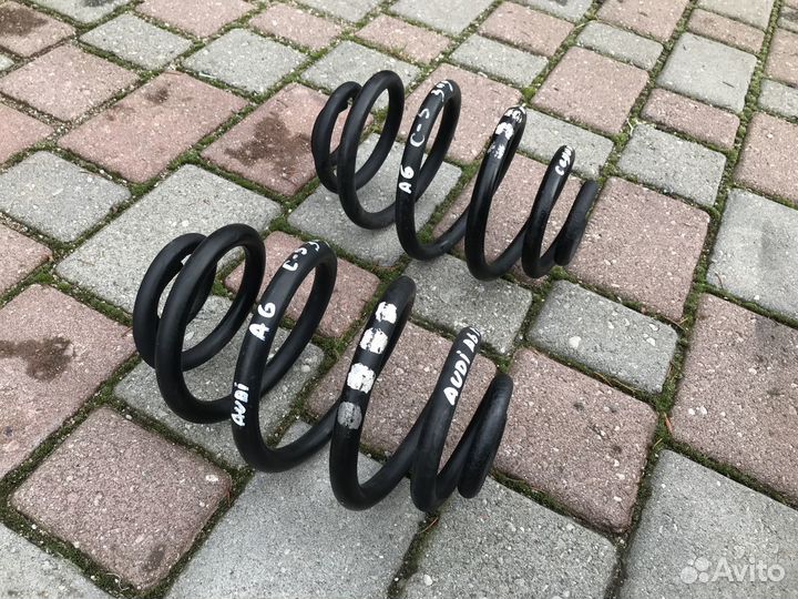 Пружины на Audi A6 C5 задние седан
