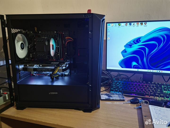 Игровой компьютер Intel i3 12100 RTX 2060 super