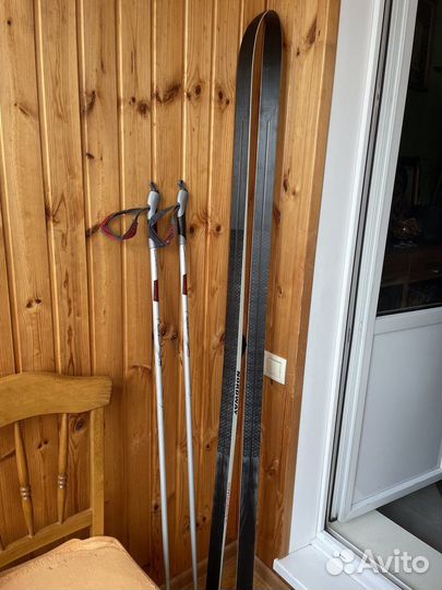 Комплект Лыжи + Чехол + Ботинки + Палки