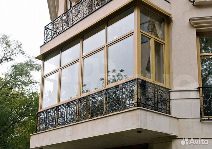 Остекление балконов и лоджий под ключ A4859