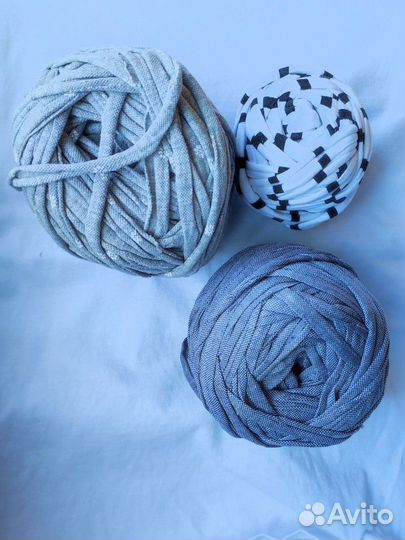 Трикотажная пряжа принт