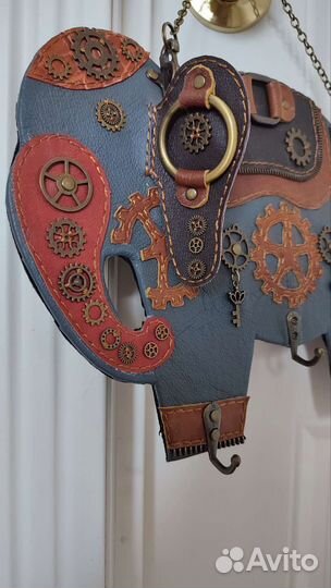 Держатель/ключница/подвеска слон