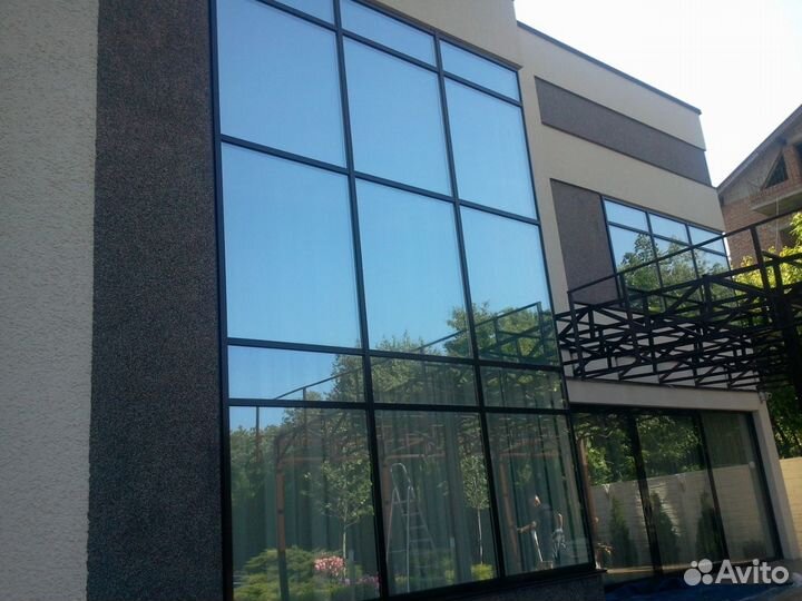 Тонировка окон, перегородок, балконов