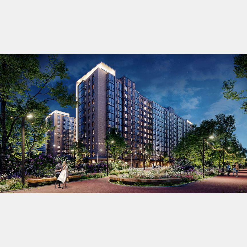 1-к. квартира, 38,9 м², 5/12 эт.