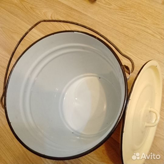 Ведро эмалированное