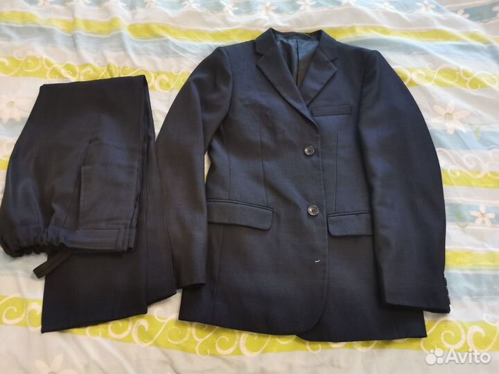 Костюм школьный для мальчика р.170 синий Truvor