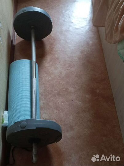 Гриф и блины по 10 кг