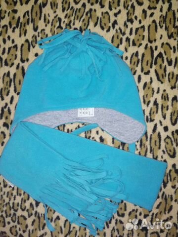 Комплект шапка, шарф