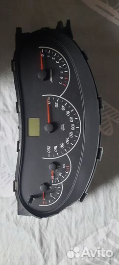 Панель приборов priora