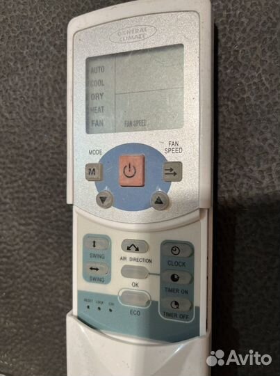 Пульт для кондиционера general climate