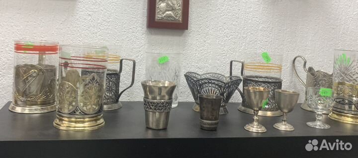 Большой быбор Советских подстаканников