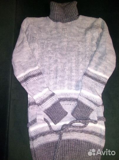 Платье свитер