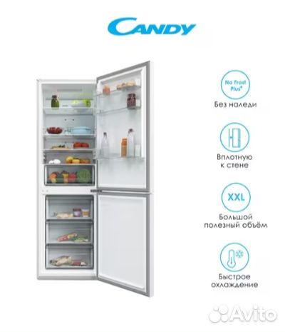 Холодильник Candy ccrn 6180S (новый)