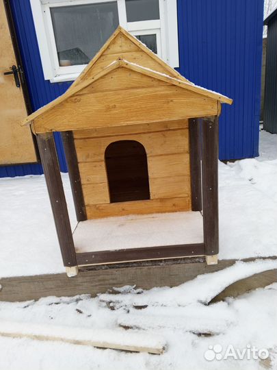 Будка для собаки утепленная