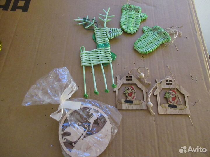 Елочные игрушки хендмейд