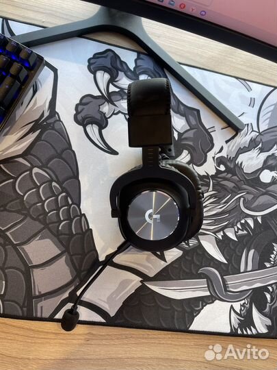Игровые наушники logitech g pro x