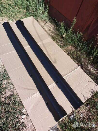 Накладки на пороги Рено Логан