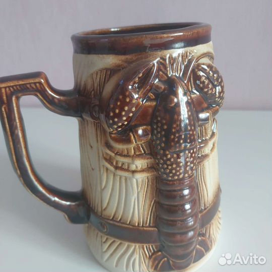 Пивная кружка керамика