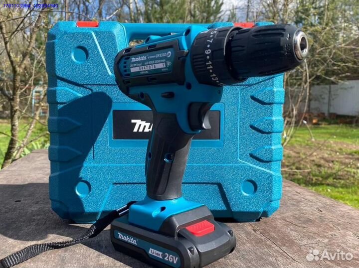 Шуруповерт Makita 26v новый