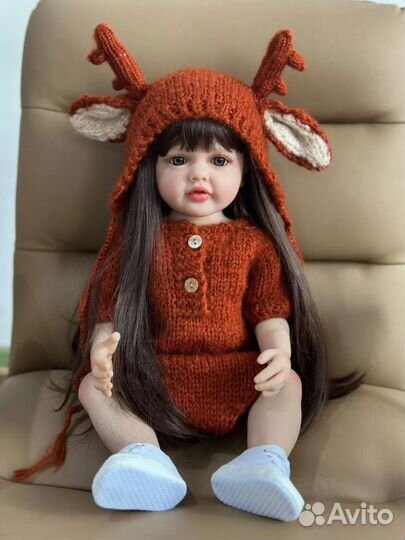 Кукла реборн полностью силиконовая