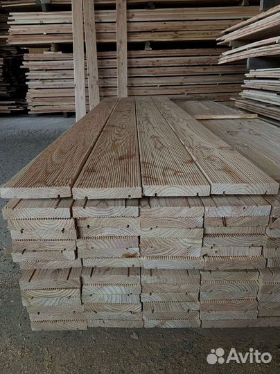 Качественные доски лиственницы 25x100 мм, строганн