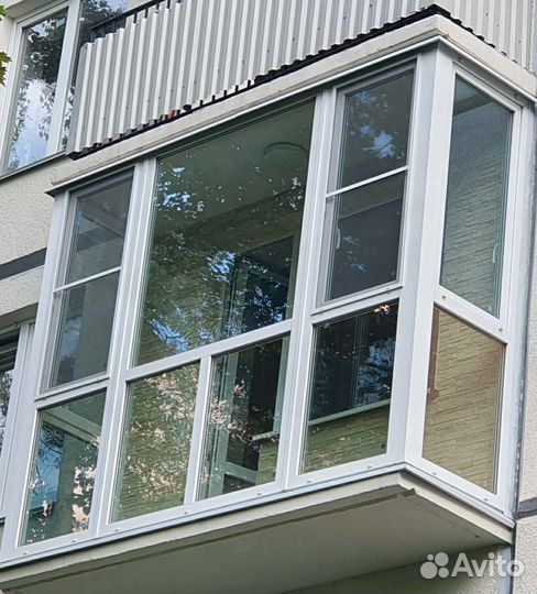 Отделка балконов,остекление всех видов