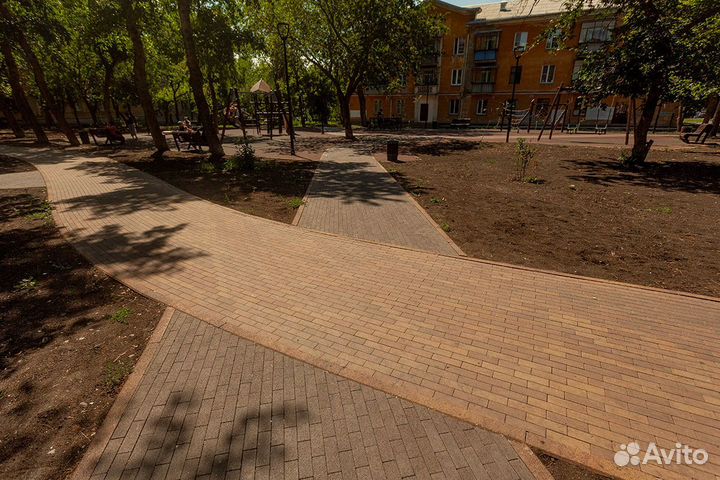 Тротуарная плитка, брусчатка Паркет 180х60х60
