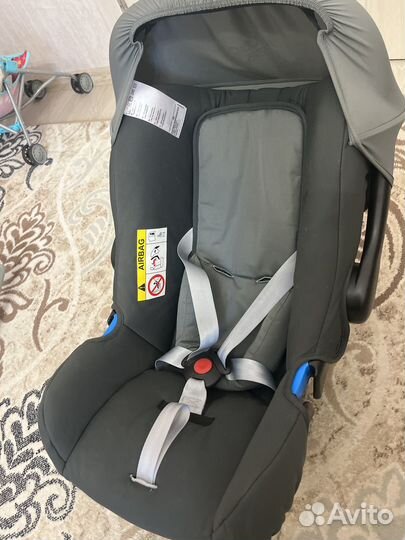 Автокресло britax romer baby safe storm grey