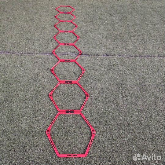 Координационная лестница барьер для бега (2в1)