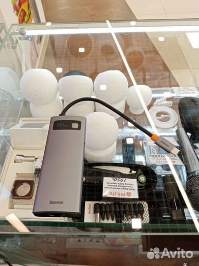 Хаб Разветвитель Baseus 6 в 1