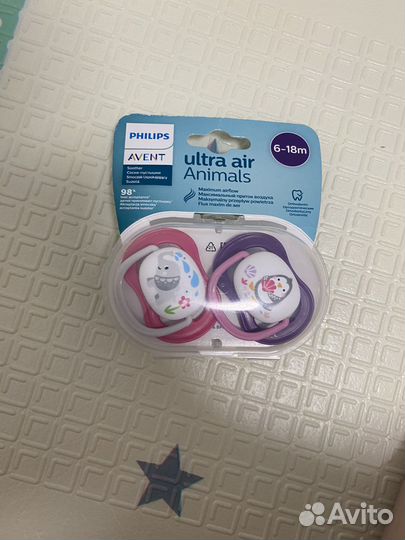 Пустышка Philips Avent Ultra Air