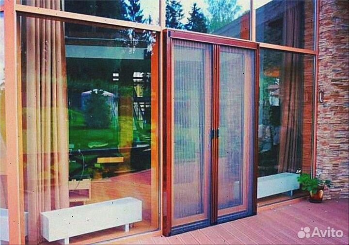 Москитные сетки (плисе)