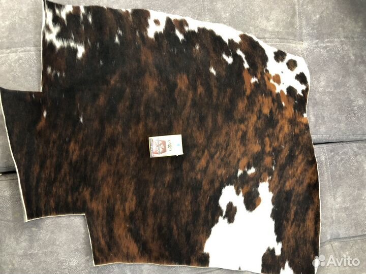 Натуральная кожа коровы с ворсом