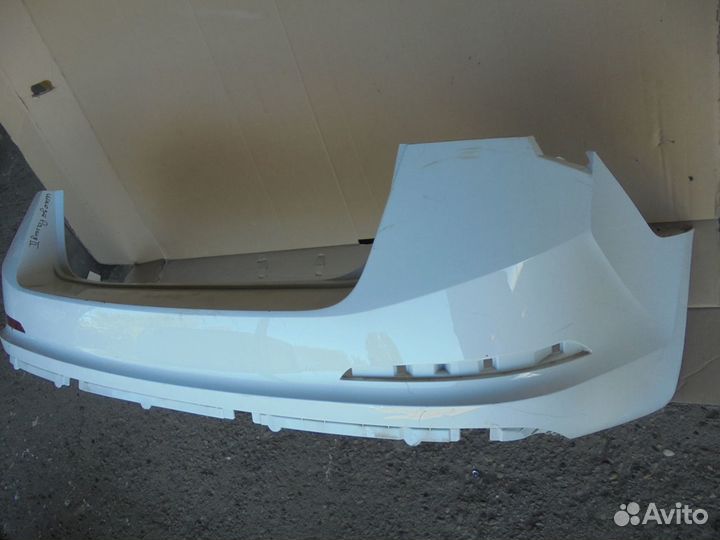 Бампер задний Skoda Rapid 2