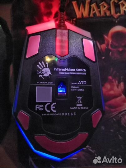 Игровая мышь bloody