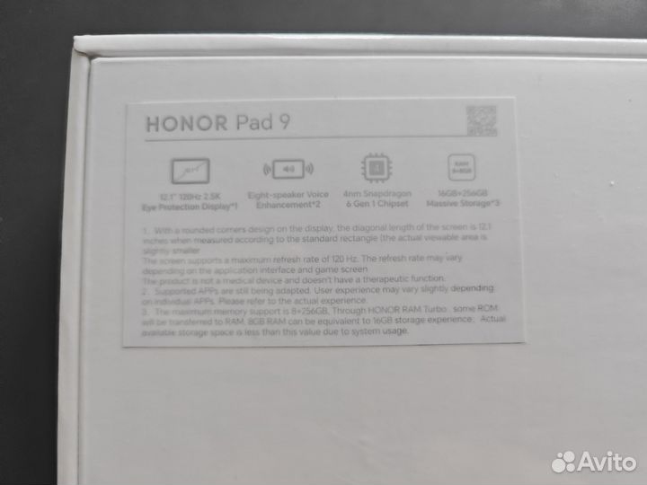 Honor Pad 9