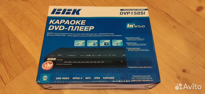 Dvd плеер с караоке BBK
