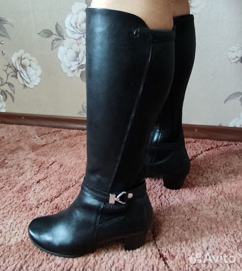 Сапоги женские Caprice натуральная кожа