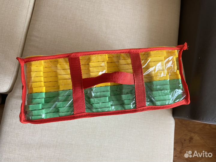 Детский коврик-пазл в упаковке 12 штук