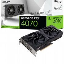 Видеокарта RTX 4070 12GB verto dual FAN dlss 3