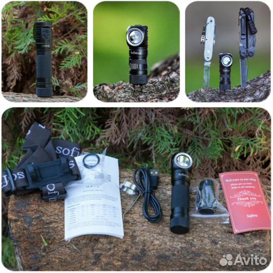 Фонарь налобный Sofirn SP40, SP40A, HS40, SC18