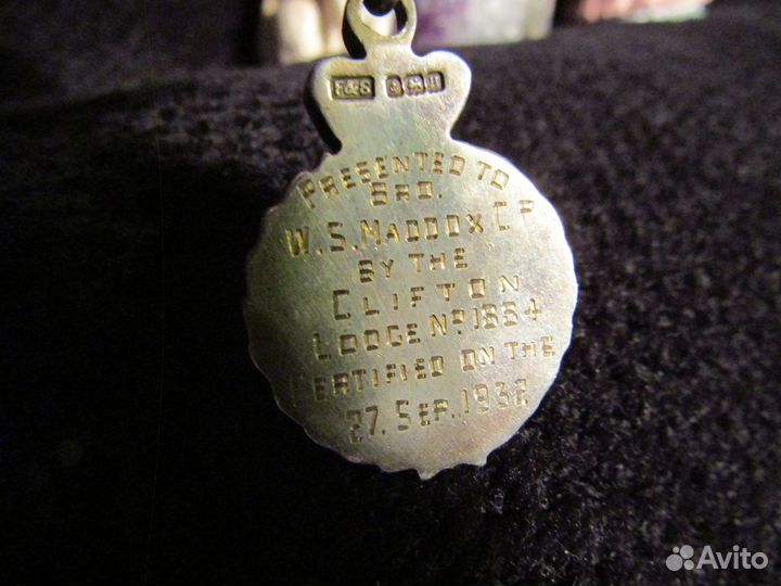 Медали.Награды.Масоны.Старинные.Брелок.Орден
